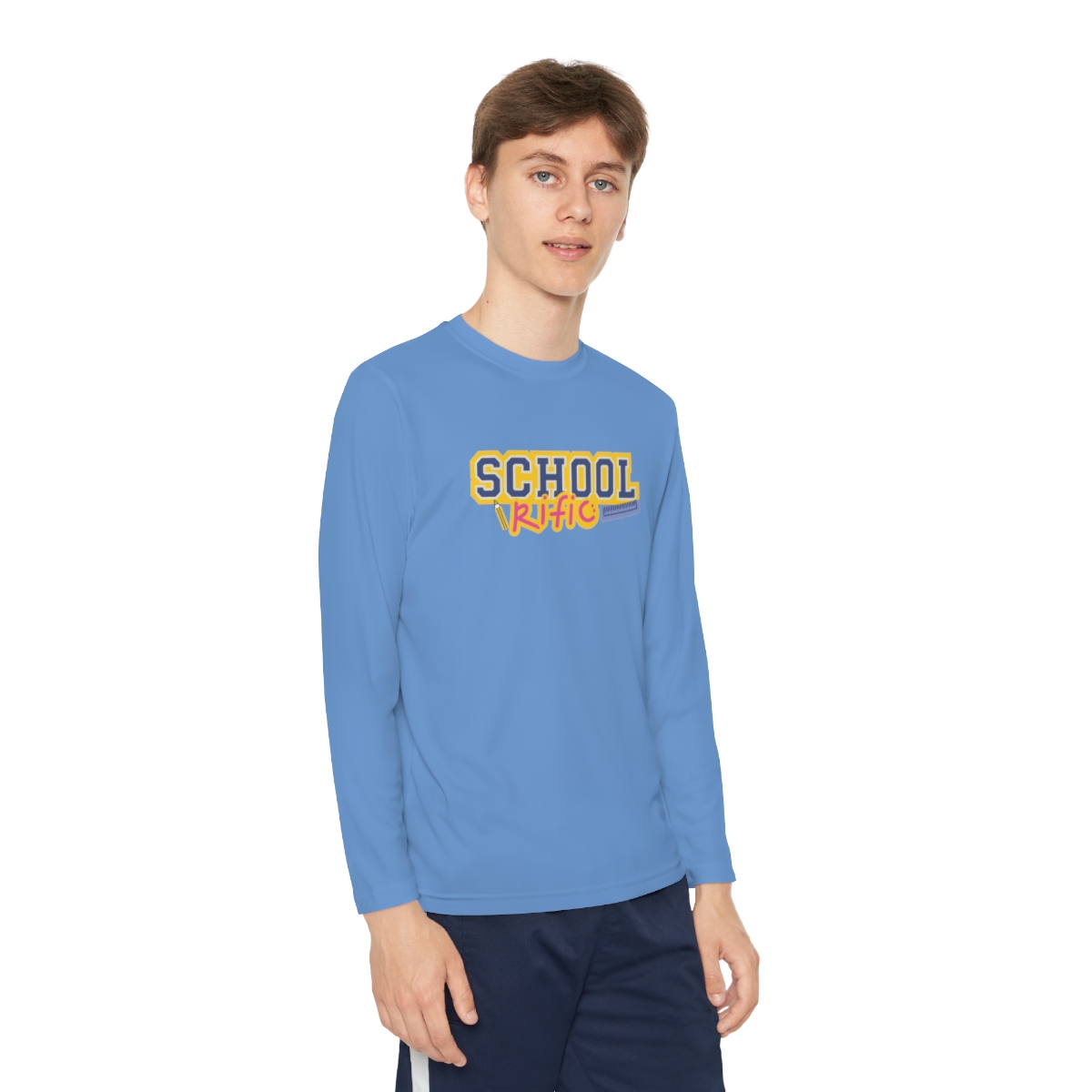 Youth Long Sleeve Competitor Tee - Image 23