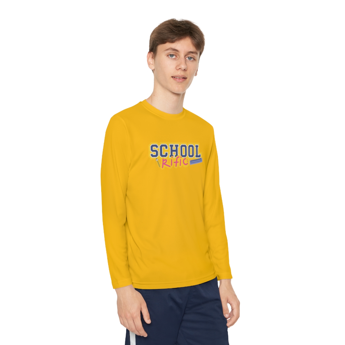 Youth Long Sleeve Competitor Tee - Image 19