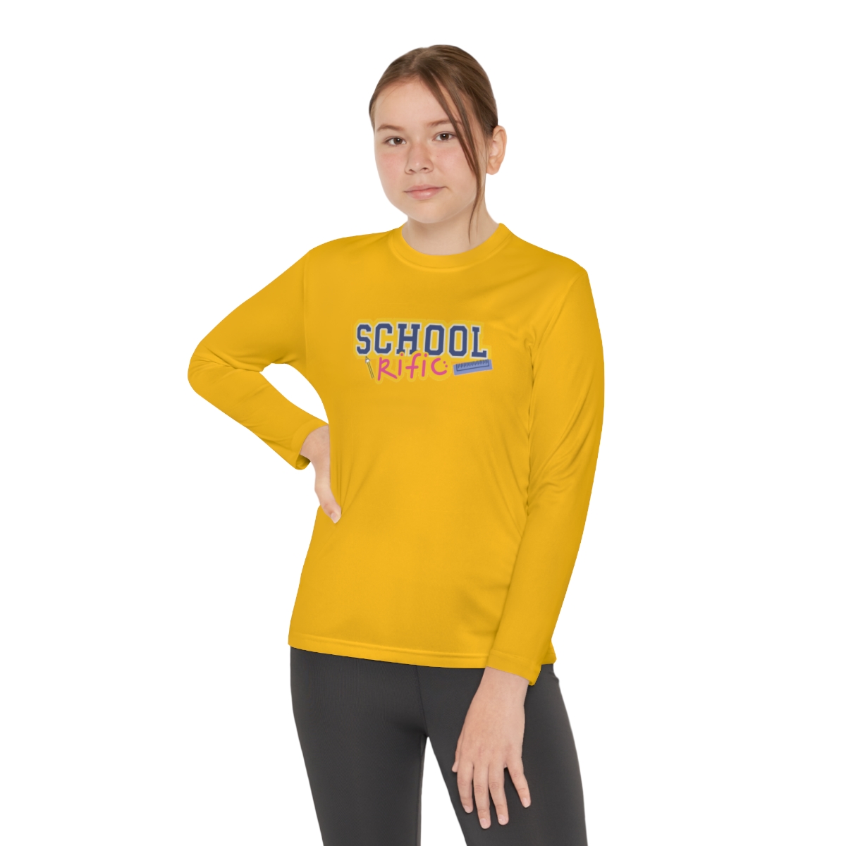 Youth Long Sleeve Competitor Tee - Image 20
