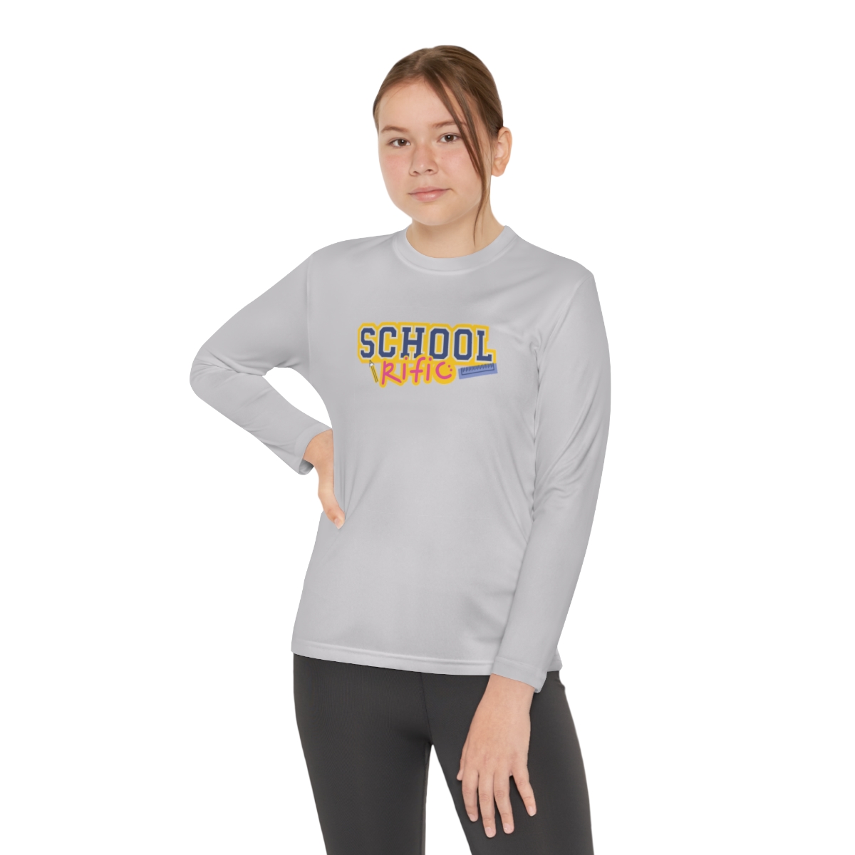 Youth Long Sleeve Competitor Tee - Image 12