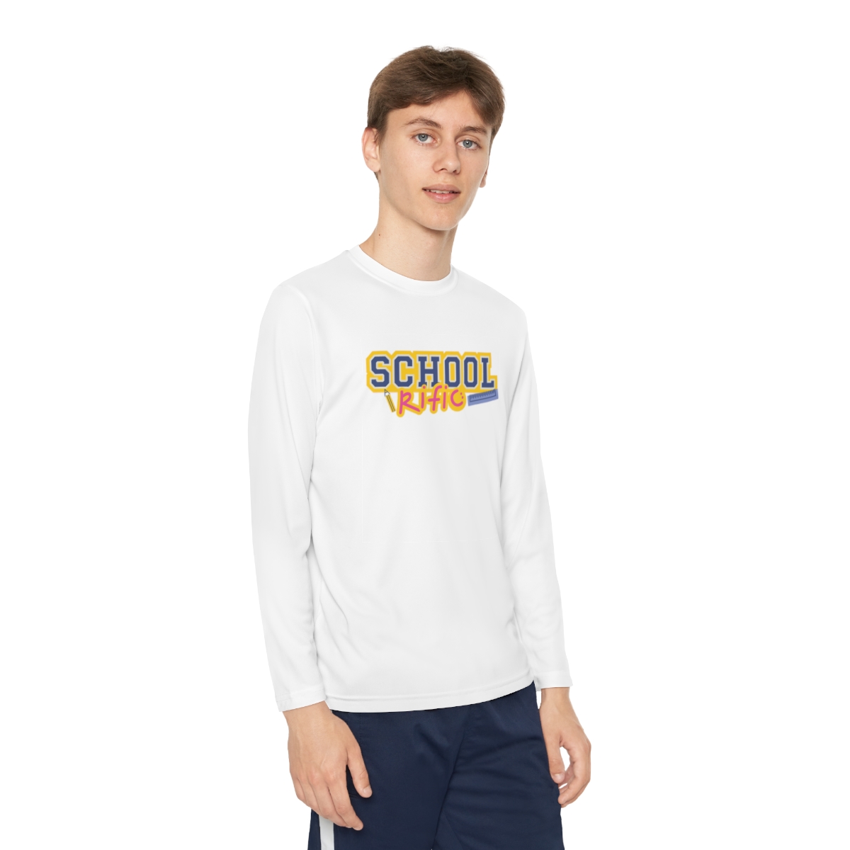 Youth Long Sleeve Competitor Tee - Image 7