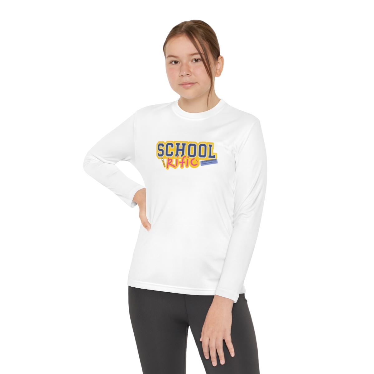 Youth Long Sleeve Competitor Tee - Image 8