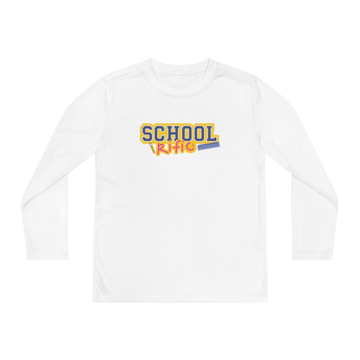 Youth Long Sleeve Competitor Tee - Image 5